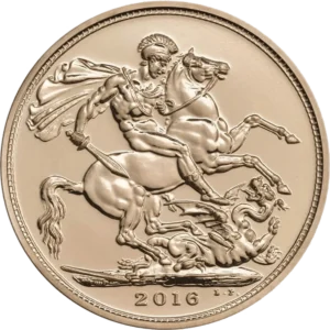 2016 Queen Elizabeth II Bullion Full Sovereign