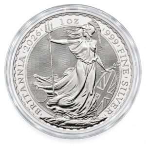 2026 UK Britannia King Charles III 1 oz Silver Bullion Coin