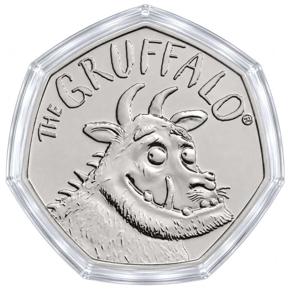 2019 The Gruffalo BU 50p in Capsule