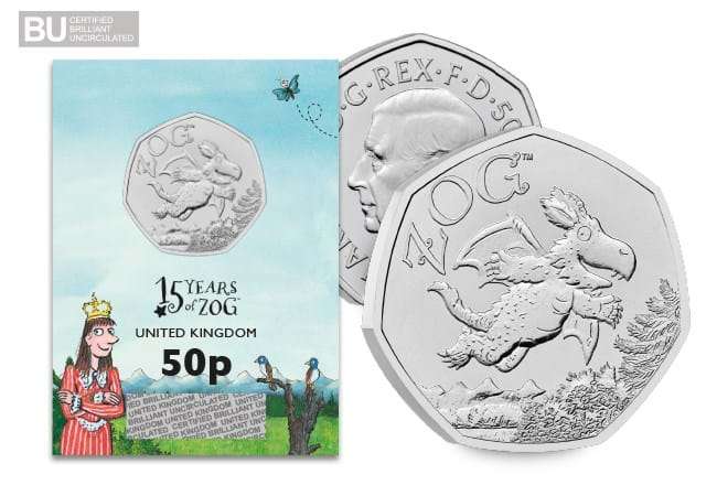 2025 Zog Gruffalo BU 50p Certified CC
