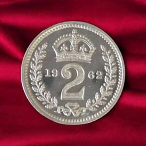 1962 Maundy Silver 2p Elizabeth II