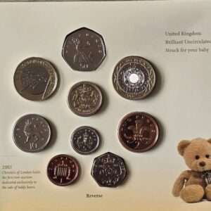 2008 UK Annual Baby Gift BU 9-Coin Set