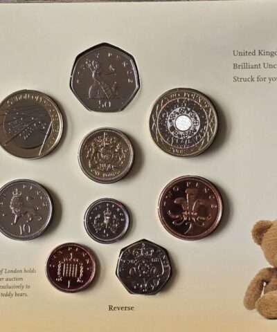 2008 UK Annual Baby Gift BU 9-Coin Set