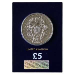 2025 Queen Mother BU £5 Certified CC