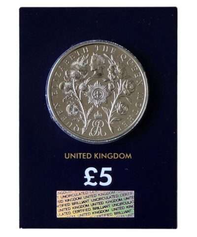 2025 Queen Mother BU £5 Certified CC