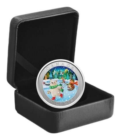 2026 Canada 50-Cent Lenticular Coin – Whimsical Winter