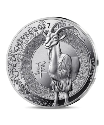 2027 France Year of the Goat Paris Mint Lunar €10 Silver Proof