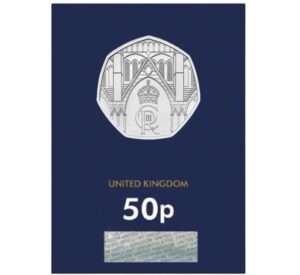 2023 King Charles Coronation 50p BU CC