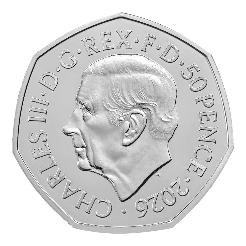 2026 75 Years of Cluedo BU Coloured 50p