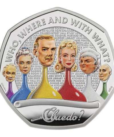2026 75 Years of Cluedo BU Coloured 50p Dispatched early October