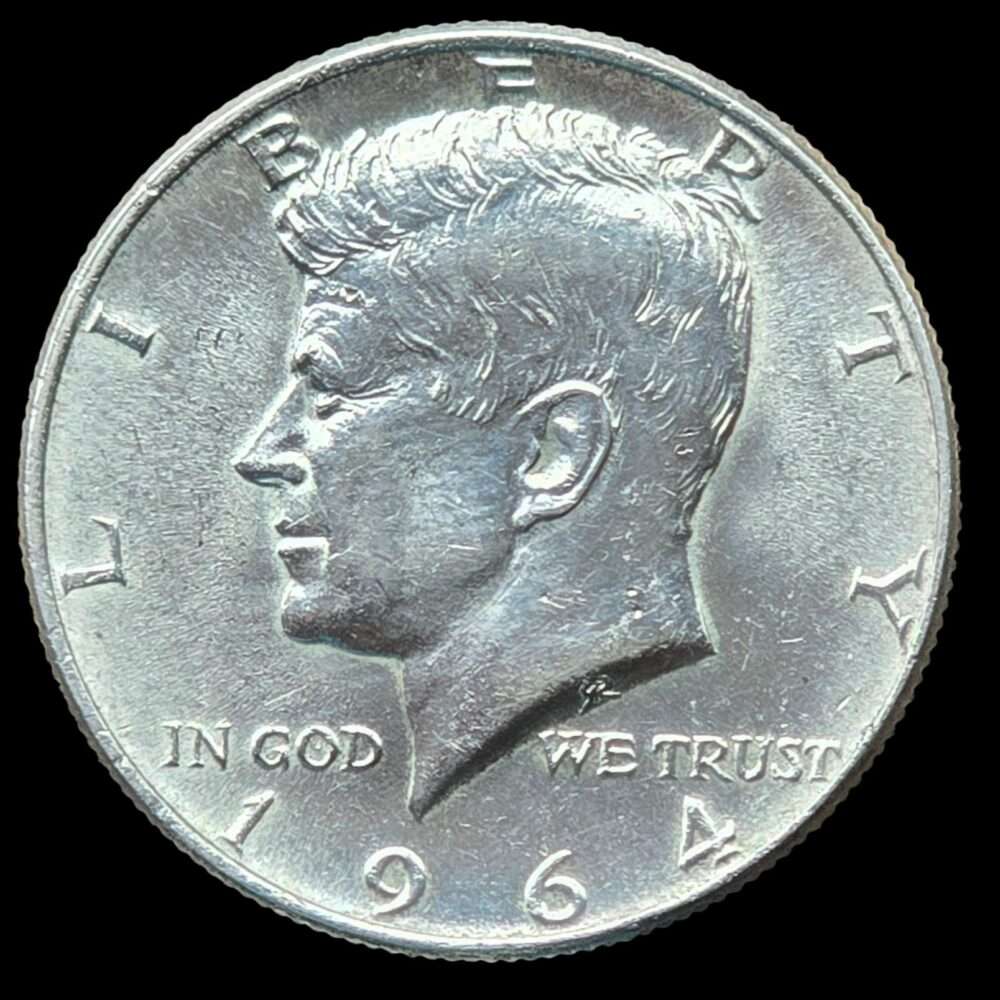 1964 USA Silver .900 Half Dollar John F Kennedy