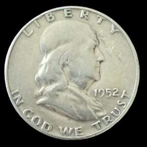 1952 USA Silver .900 Half Dollar Benjamin Franklin