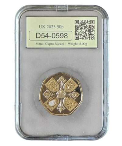 2022 Her Majesty Queen Elizabeth II Memorial 50p BU in DateStamp