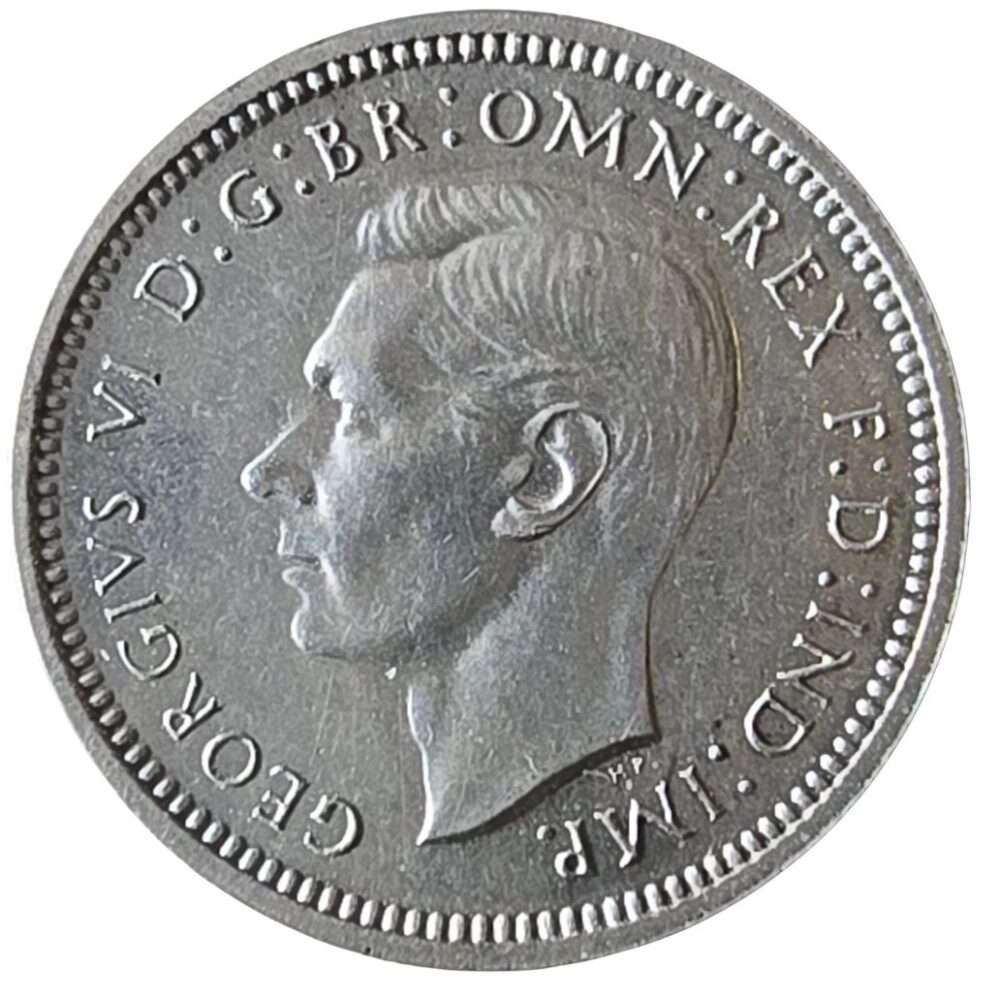 Rare 1939 Maundy Fourpence (4p) Silver Coin - King George VI