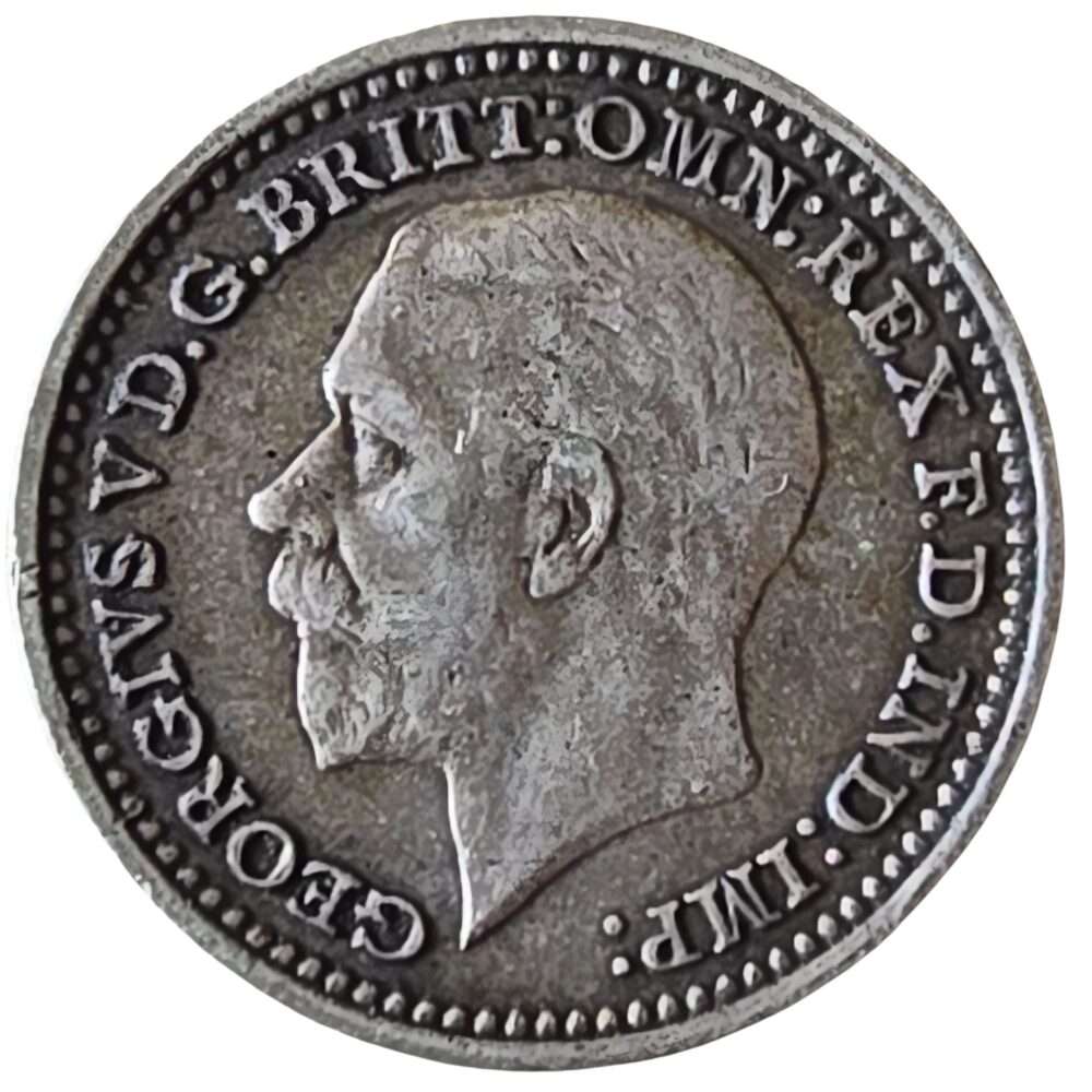 Rare 1934 Maundy Twopence (2p) Silver Coin - King George V