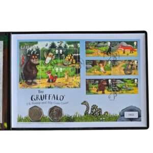 2019 Gruffalo Ultimate 2x 50p BU Premium Coin Cover by WM
