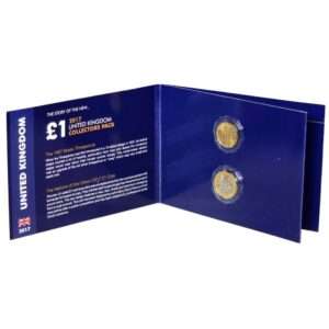 2017 Nations of Crown £1 BU with 1937 Three Penny CC Pack