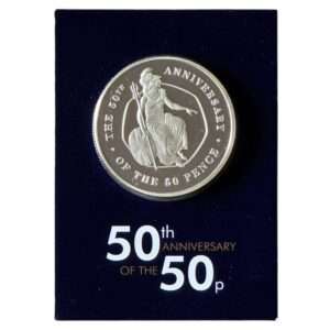 2019 50 Years of 50p CC Proof Medal