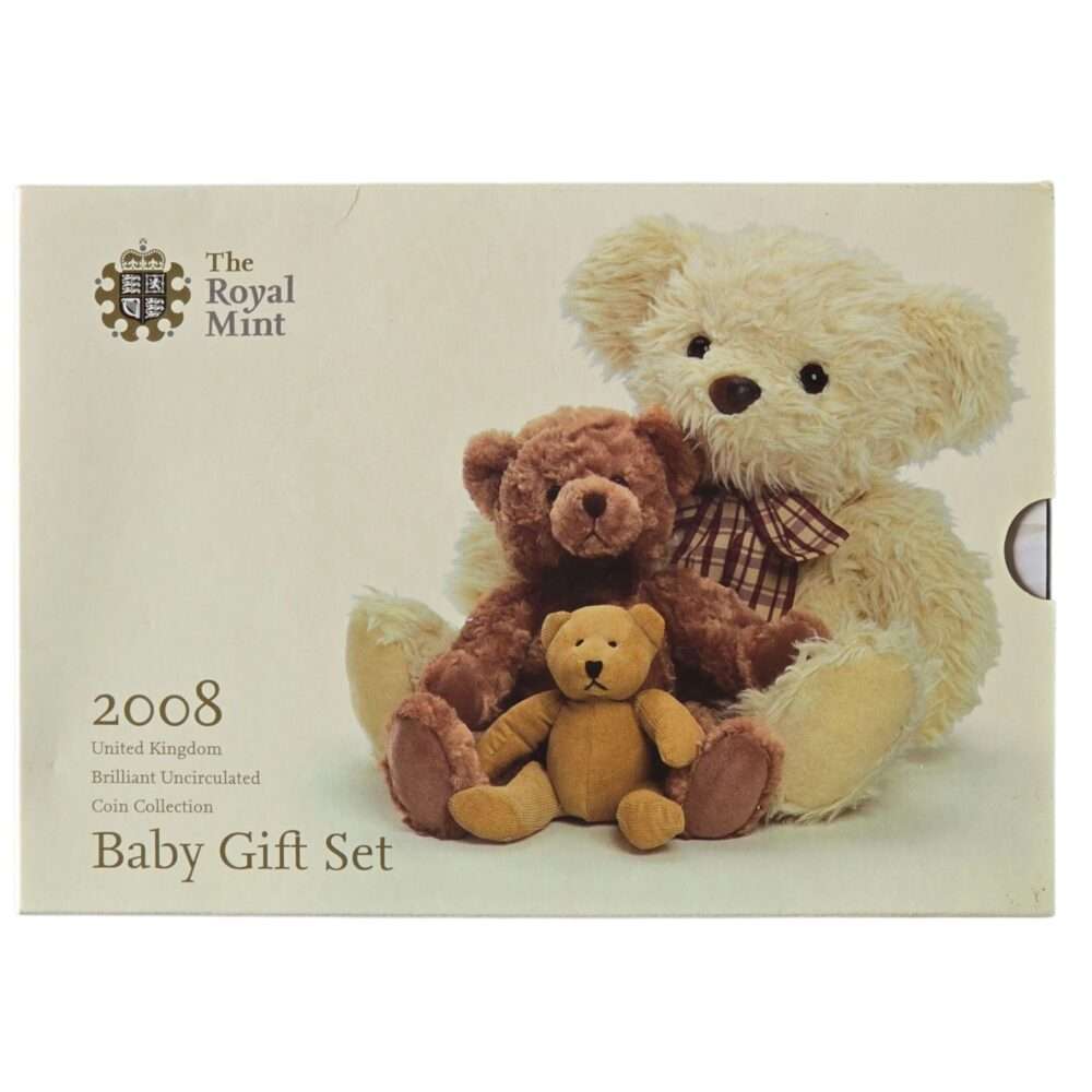 2008 UK Annual Baby Gift BU 9-Coin Set