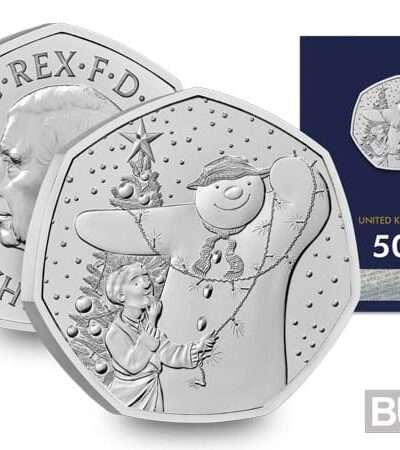 2025 The Snowman 50p BU Certified CC