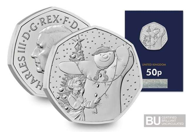 2025 The Snowman 50p BU Certified CC