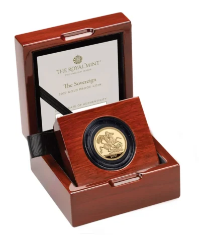 2027 Full Sovereign Gold Proof Dispatched mid October