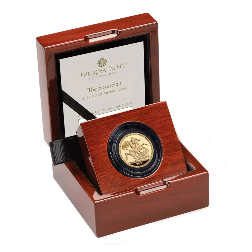 2027 Full Sovereign Gold Proof <br><i>Dispatched mid October</i>