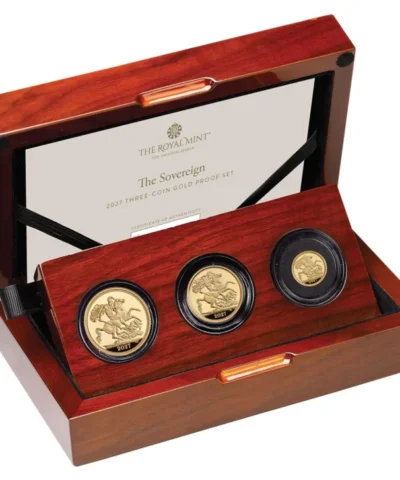 2027 Three Coin Set Sovereign Gold Proof Dispatched mid October