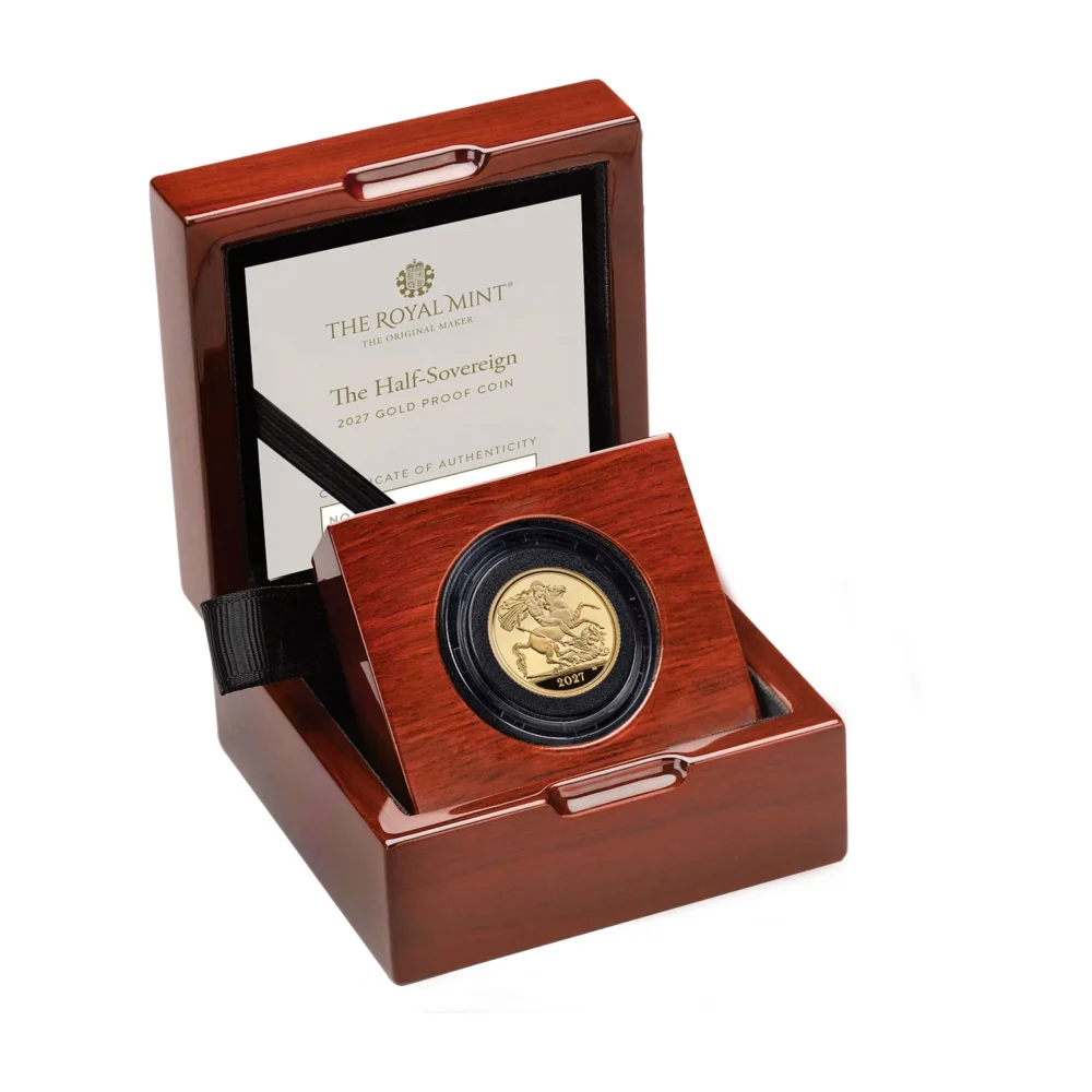 2027 Half Sovereign Gold Proof <br><i>Dispatched mid October</i>