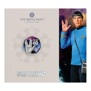 2026 Star Trek 01 'Long Live and Prosper' 50p Coloured BU
Dispatched mid November