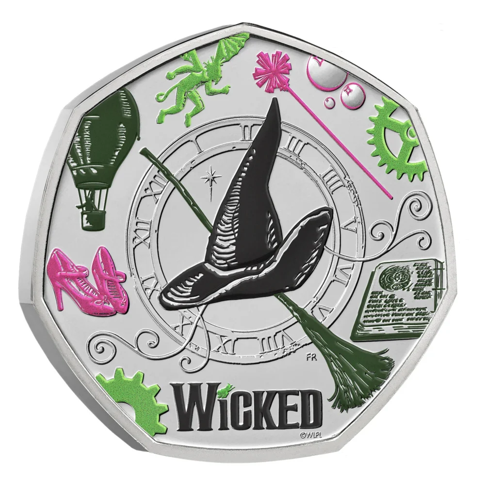 2026 Wicked 50p Coloured BU<br><i> Dispatched late September</i>