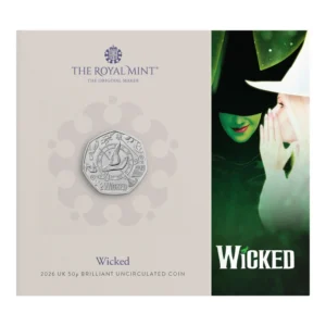 2026 Wicked 50p BU<br><i> Dispatched early October</i>