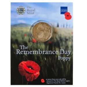 2010 Remembrance Day Poppy Commemorative Medal in Royal Mint Pack