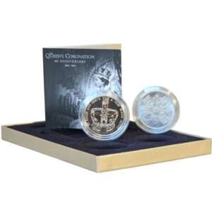 2013 Coronation 60th Anniversary 2-Coin Presentation Mint Pack
