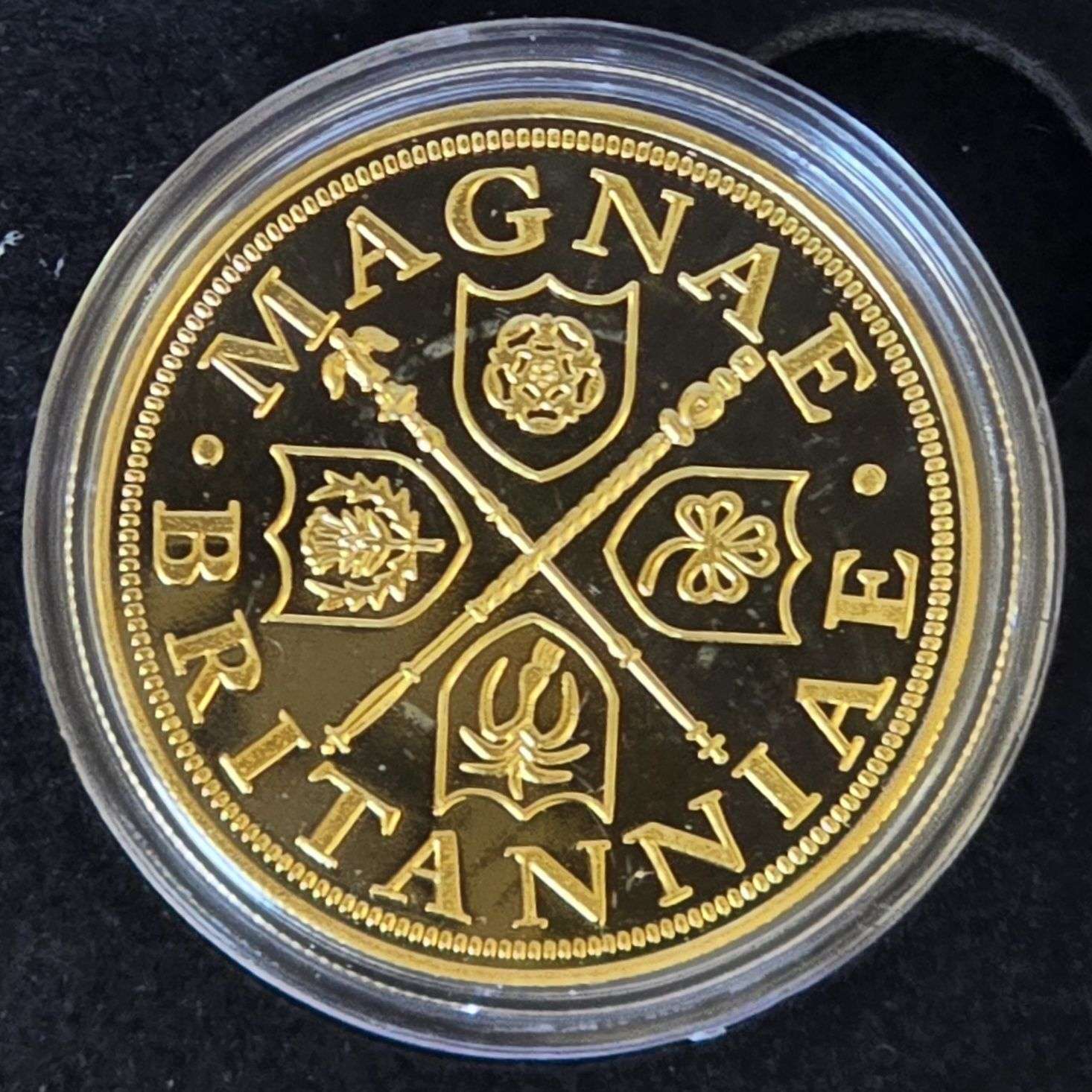 2020 Brexit Gold Plated Proof Commemorative - Image 3