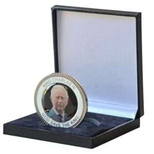 2022 King Charles III God Save the King Commemorative Medal