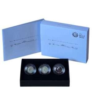 2015 UK Windsor Silver Sixpence 6p 3-Coin Mint Pack