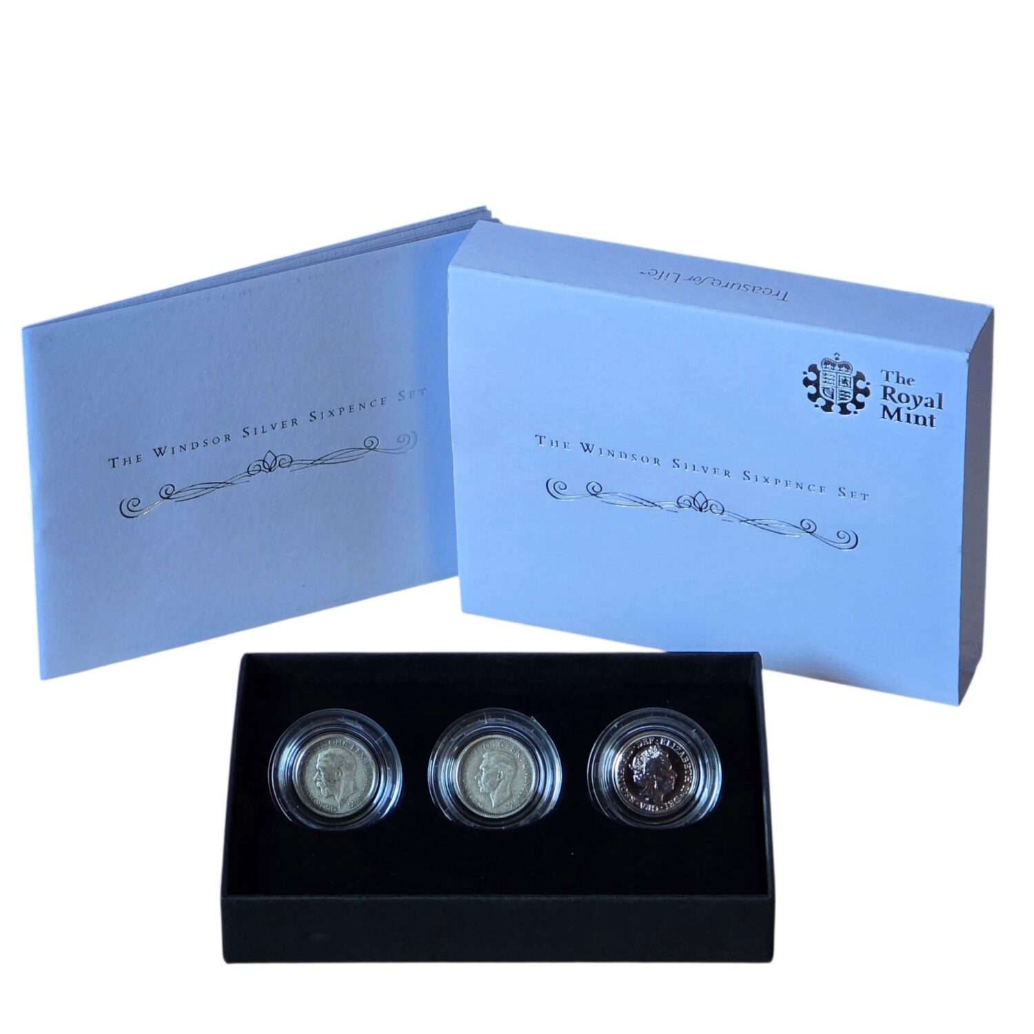 2015 UK Windsor Silver Sixpence 6p 3-Coin Mint Pack