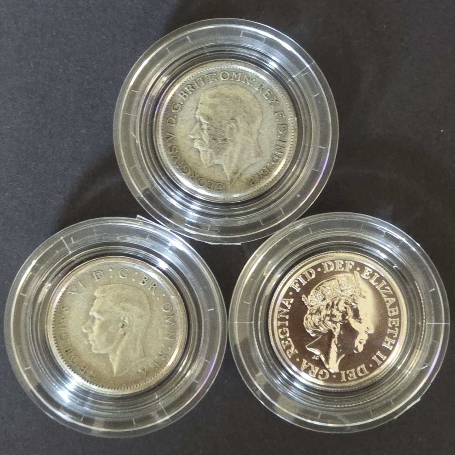 2015 UK Windsor Silver Sixpence 6p 3-Coin Mint Pack - Image 3