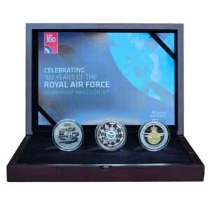 2018 RAF UK Territories 3-Coin £5 Silver Proof Set