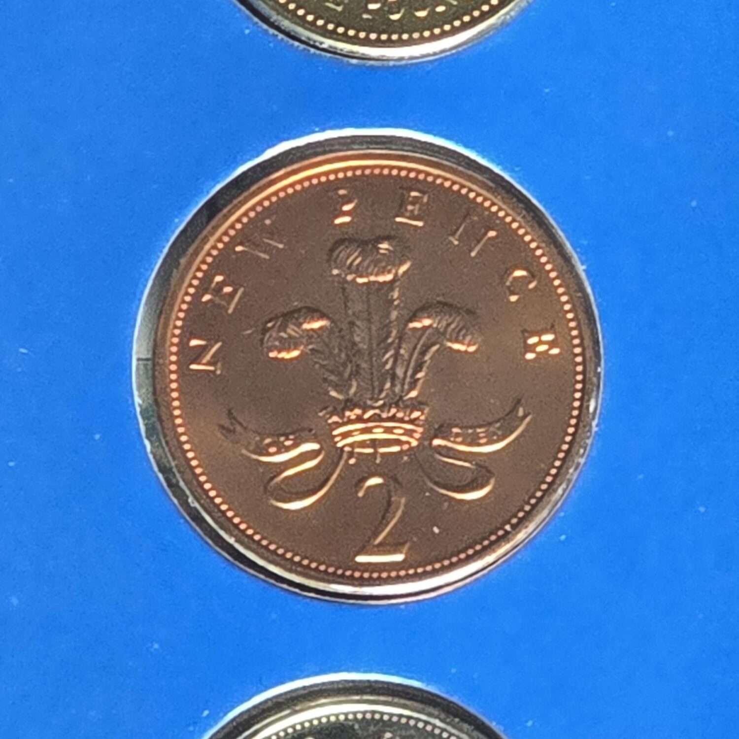 <b>Rare Mule 2p:</b> 1983 UK Annual BU Set - 8 Coins - Image 3