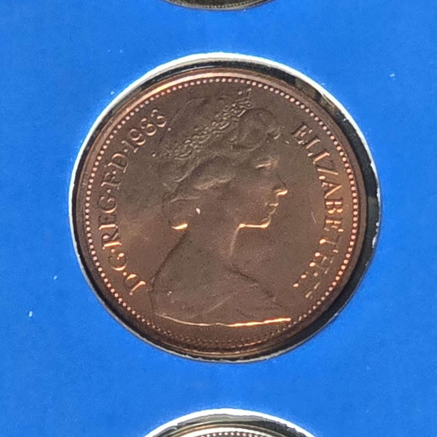 <b>Rare Mule 2p:</b> 1983 UK Annual BU Set - 8 Coins - Image 4