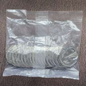 2022 Gibraltar End & Beginning of an Era 20x 50p in a Sealed Mint Bag