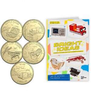 Australia 2026 Bright Ideas $1 5-Coin Collectable in Folder Set
