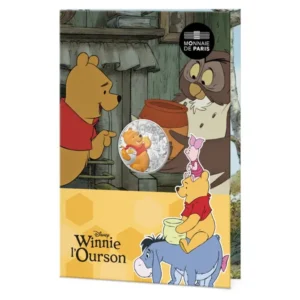 2026 France - Disney Animation Classics - Winnie the Pooh 10€ Silver Coloured BU