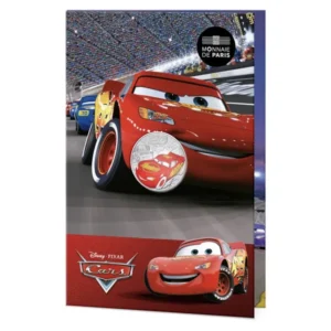 2026 France - Disney Animation Classics - Cars 10€ Silver Coloured BU