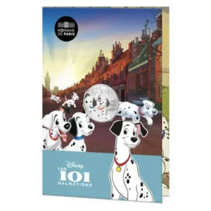 2026 France - Disney Animation Classics - 101 Dalmations 10€ Silver Coloured BU
