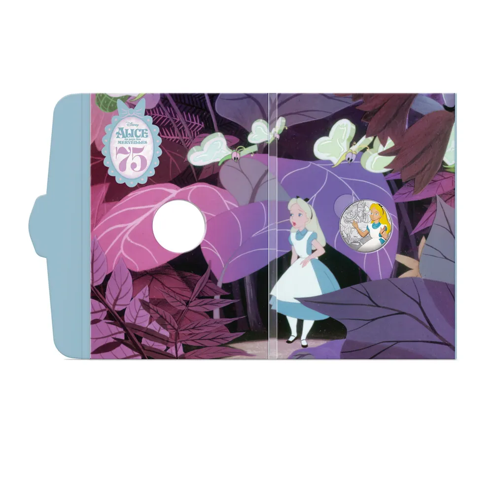 2026 France - Disney Animation Classics - Alice in Wonderland 10€ Silver Coloured BU