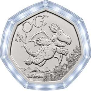 2025 Zog Gruffalo BU 50p Coin in Capsule