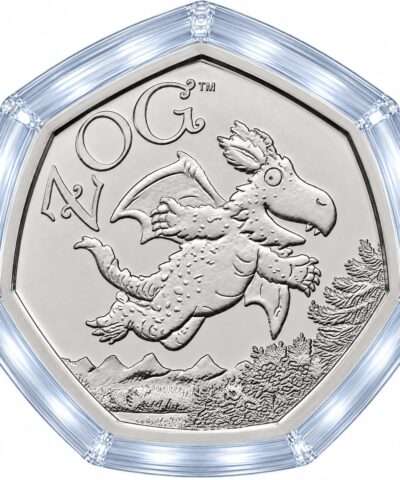 2025 Zog Gruffalo BU 50p Coin in Capsule